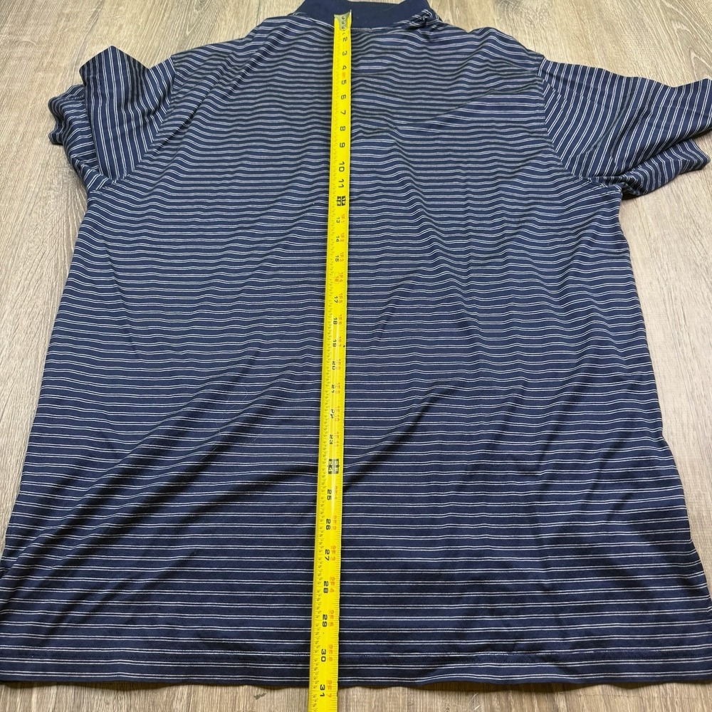 The Country Club Brookline 1882 Collection Golf Polo Shirt Striped Cotton Men XL - Picture 7 of 7